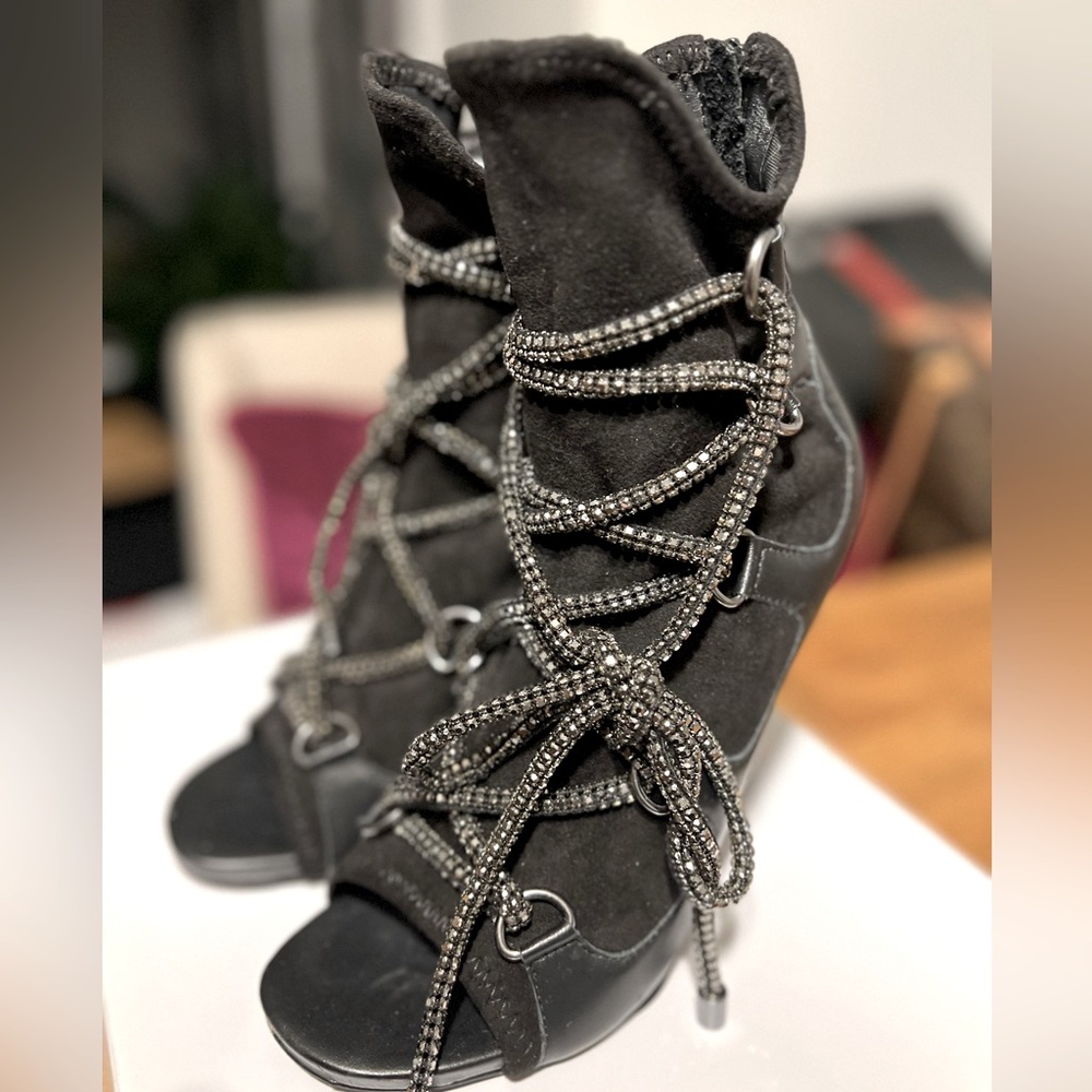 Black Seductive Heels by Steve Madden